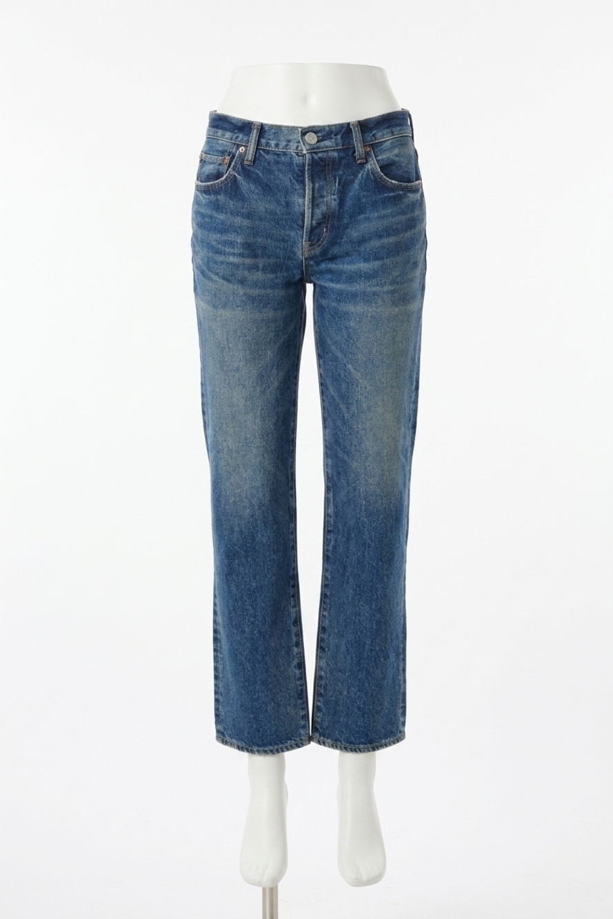 NEW MOUSSY bardin straight jeans in dark blue